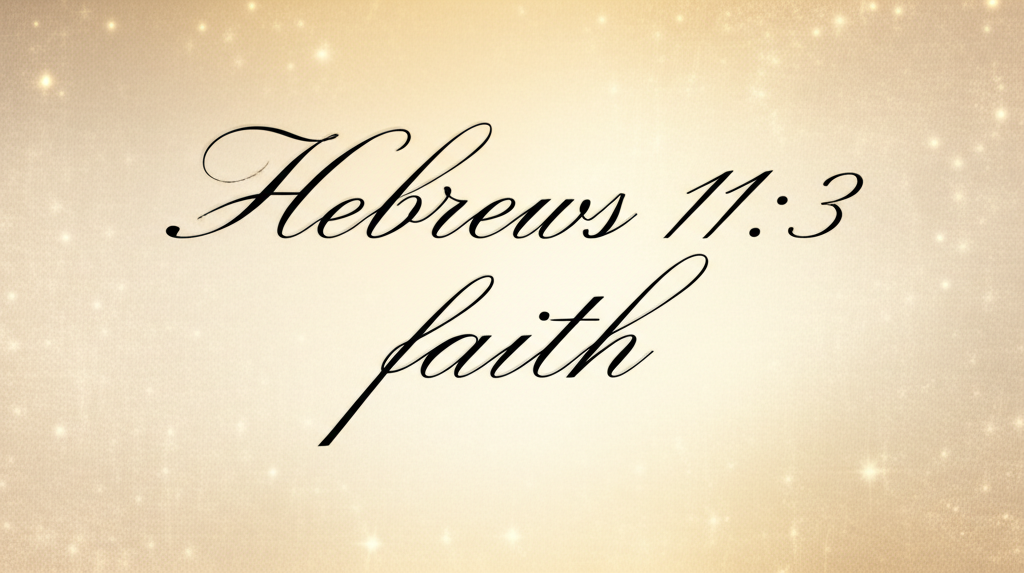 Hebreos 11:1